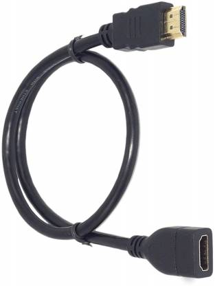 fangtooth tv out cable 08 meter hdmi male to female extension cable connector