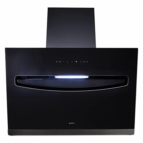Elica 60 cm 1200 m3/hr Filterless Chimney with Lifetime Warranty (EFL-S607 VMS, Motion Sensor Control, Black)