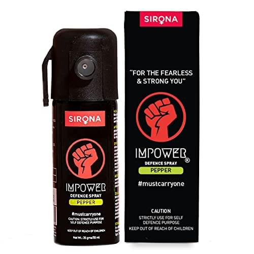 IMPOWER Self Defence Pepper Spray for Wo...