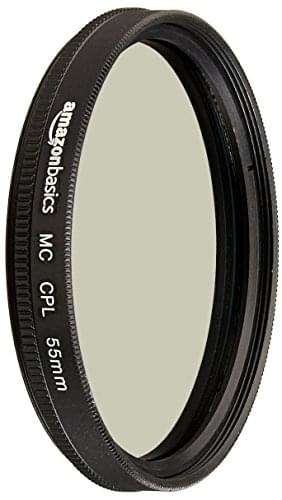 AmazonBasics Circular Polarizer Filter- 55 mm