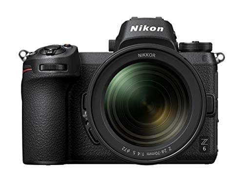 Nikon Z6 FX-Format Mirrorless Camera Body with 24-70mm Lens + Mount Adapter FTZ (w/ 24-70mm)