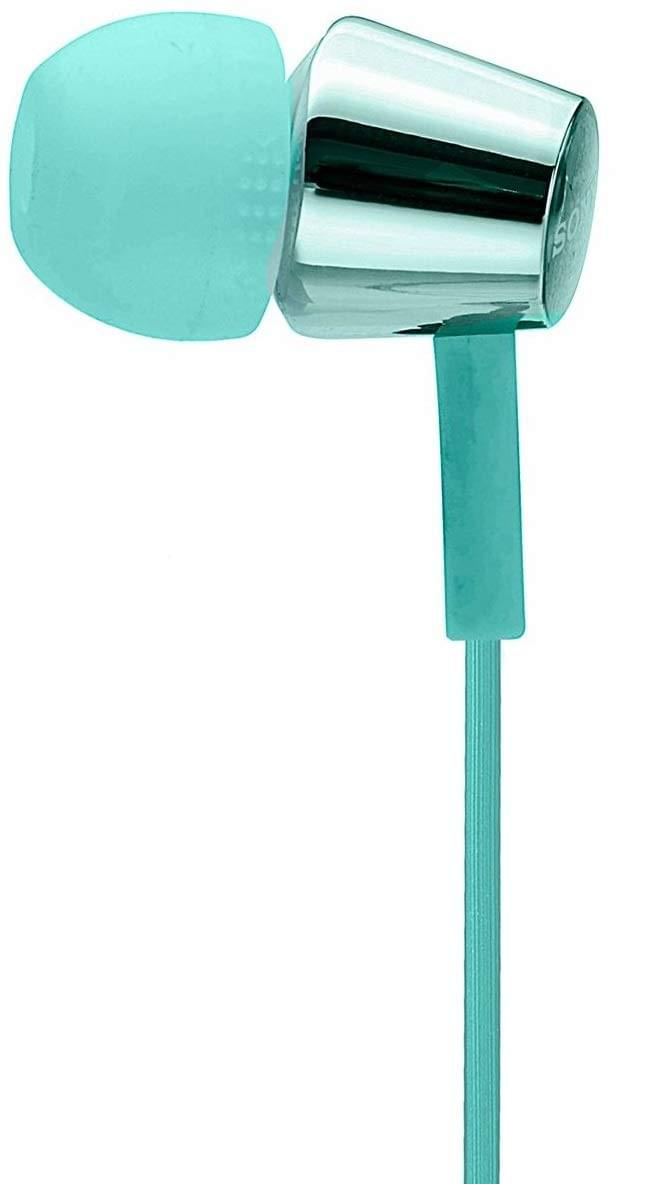Sony MDR-EX155AP Wired in Ear Headphone with Mic (Mint Blue)