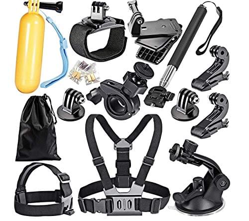 12 in 1 Action Camera Accessory Kit Bund...