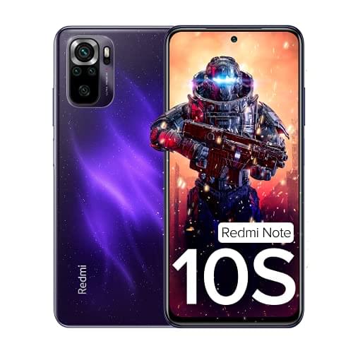 Redmi Note 10S (Cosmic Purple, 6GB RAM, 64 GB Storage) – Super Amoled Display | 64 MP Quad Camera | Alexa Built in