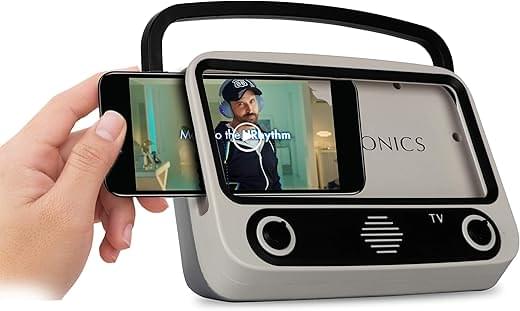 ZEBRONICS Astra 10 Portable Wireless BT v5.0 Speaker, 10W RMS Power, 15* Hours Backup, 2.25″ Drive Size, up to 6.4″ Mobile Holder Support, Carry Handle, USB, mSD, AUX Input and FM Radio, Grey